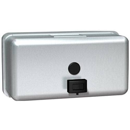New ASI 10 - 0345 Stainless 40oz Wall Mounted Liquid Hand Soap Dispenser - Falcon Restaurant Supply - 1