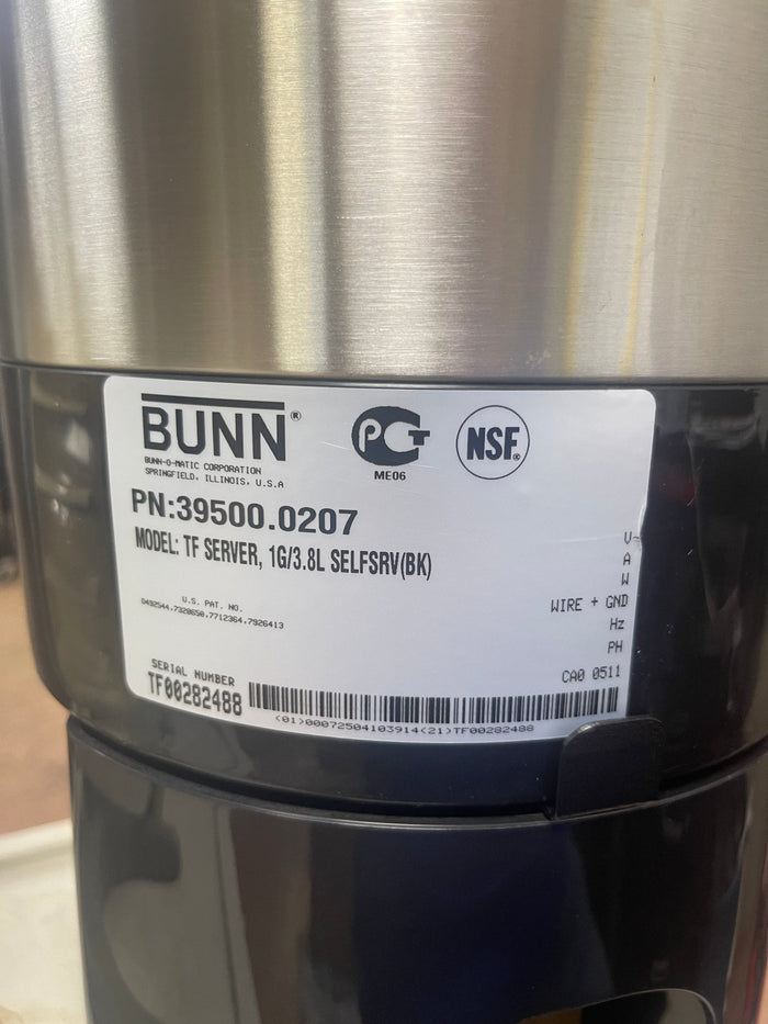 New Bunn 39500.0207 1 Gallon TF Insulated Coffee Server Dispenser - Falcon Restaurant Supply - 5