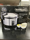 Old Stock Proctor Silex 37540 40 Cup (20 Cup Raw) Rice Cooker / Warmer - 120V - TH2