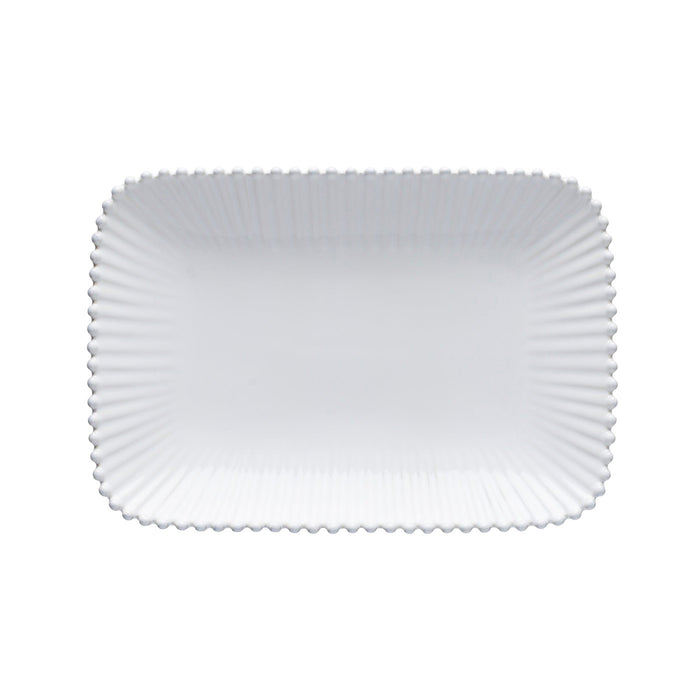 Pearl White Medium Rect. Platter