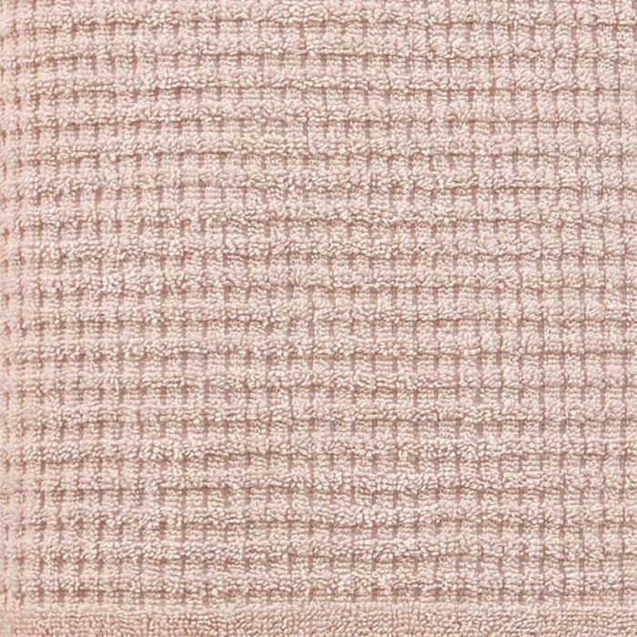 Pink Turkish Cotton 27" X 54" Checkered Bath Towel