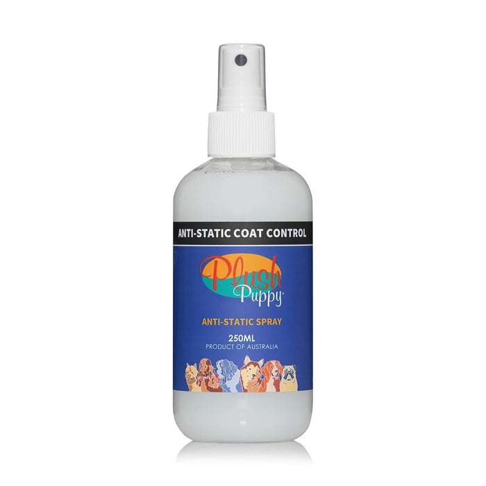 Plush Puppy Anti-Static Coat Control spray bottle, 250ml