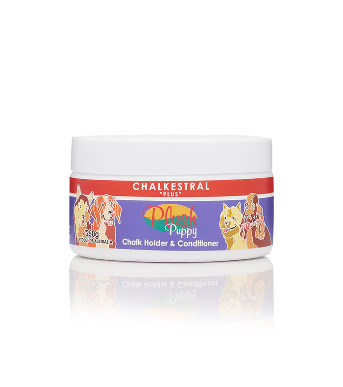 Plush Puppy Chalkestral chalk holder and conditioner tub, 250g