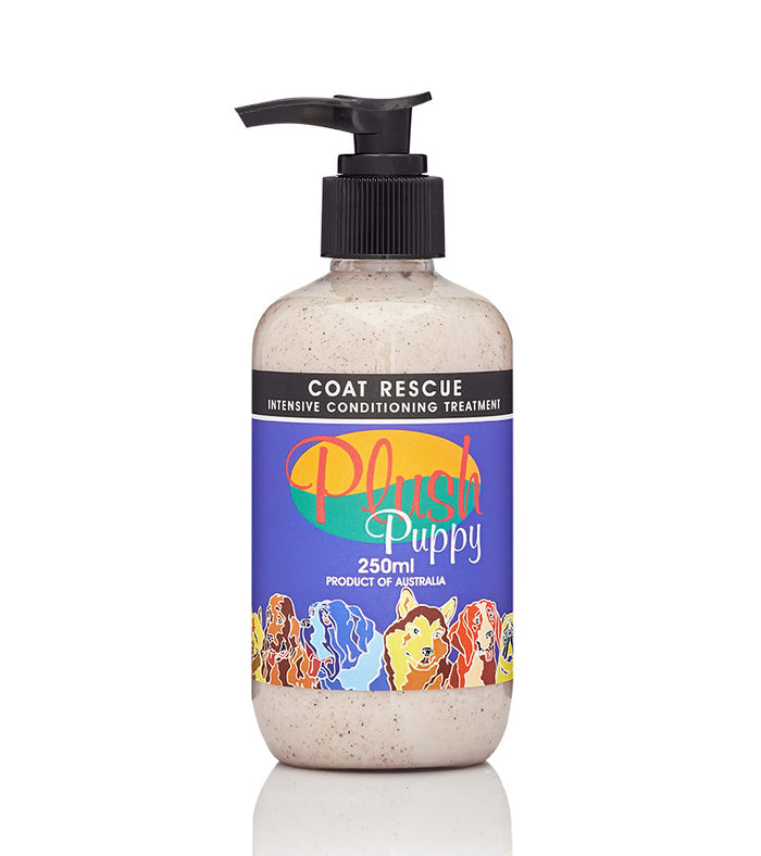 Plush Puppy Coat Rescue intensive conditioning treatment pump bottle, 250ml