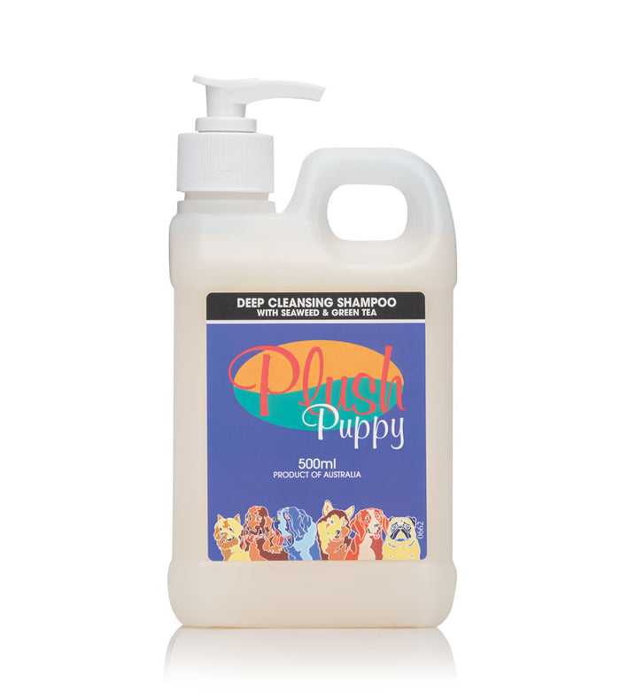 Plush Puppy Deep Cleansing Shampoo pump bottle, 500ml