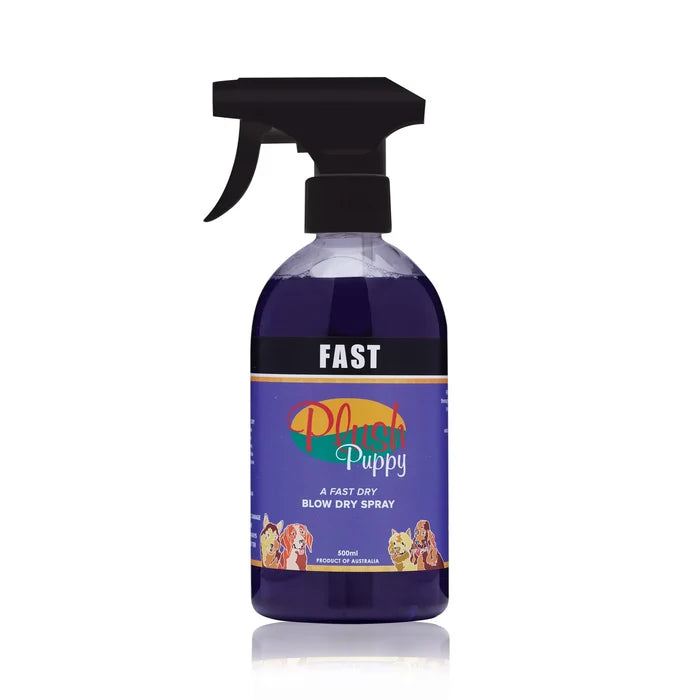 Plush Puppy FAST Blow Dry Spray trigger bottle, 500ml