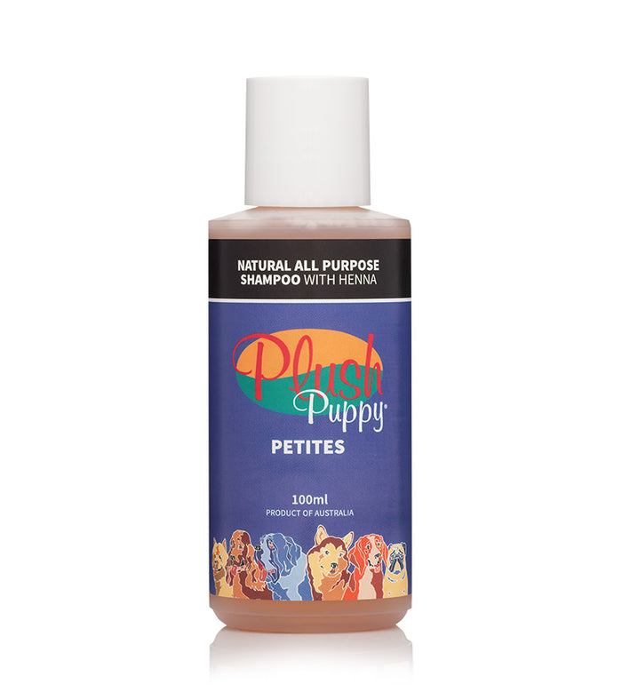 Plush Puppy Natural All Purpose Shampoo with Henna Petites bottle, 100ml