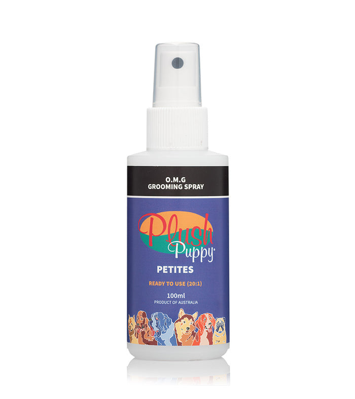 Plush Puppy O.M.G Ready To Use Grooming Spray Petites bottle, 100ml