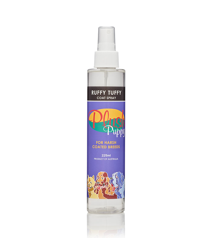 Plush Puppy Ruffy Tuffy Coat Spray bottle for harsh coated breeds, 225ml