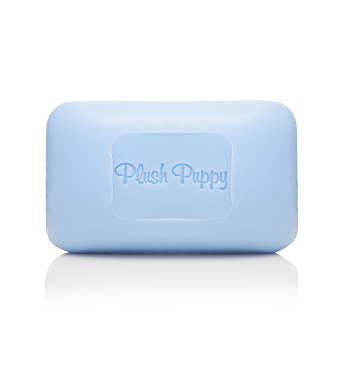 Plush Puppy Wonder Blok Stain Reducing Soap bar, embossed with logo