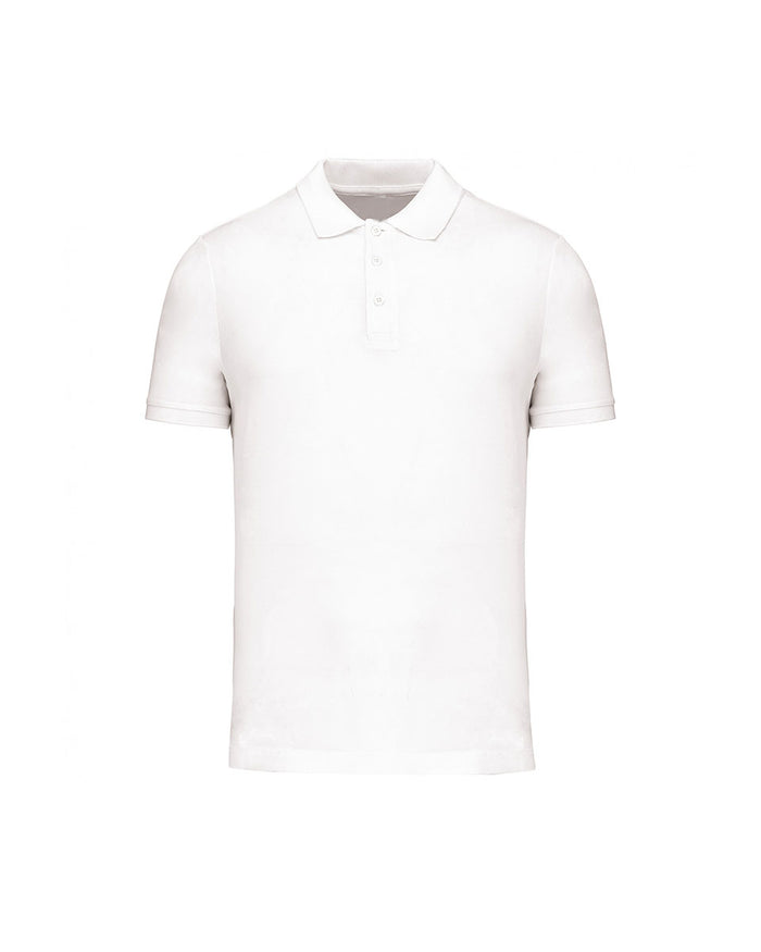 Ανδρική Κοντομάνικη Μπλούζα Polo Quick Dry Pennie Sea- Technical-Άσπρο-X Small