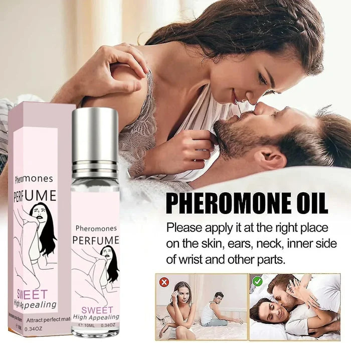 Portable Sex Flirting Perfume Essential Oil Long-lasting Fragrance Pheromone Perfume