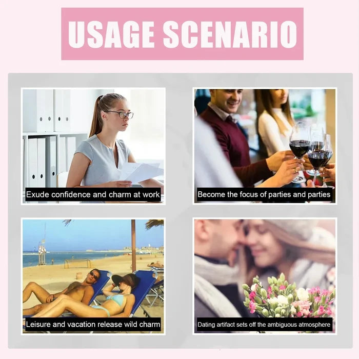 Portable Sex Flirting Perfume Essential Oil Long-lasting Fragrance Pheromone Perfume