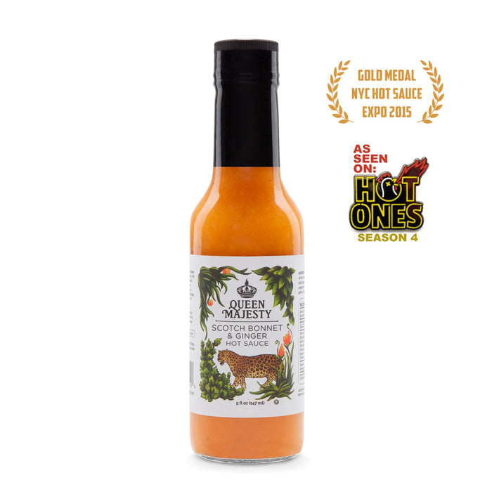 Queen Majesty Scotch Bonnet & Ginger Hot Sauce