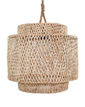 Rattan Φωτιστικό Κέλυφος Οροφής Danish 50x50x45cm