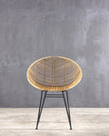 Πολυθρόνα από Φυσικό Rattan Rotang 65x63x88cm