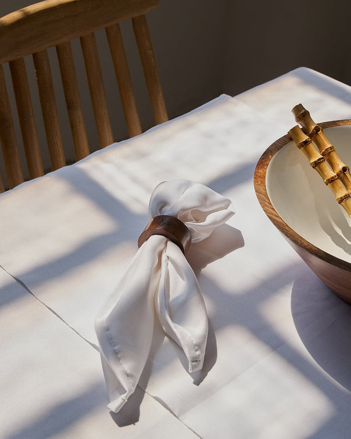 Καπαρντίνα Λευκό Τραπεζομάντηλο Ναπερόν Restaurant Diagonale σε 2 Διαστάσεις