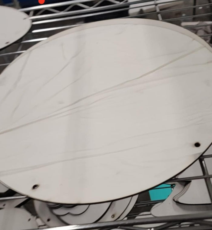 Round 12 inch with holes