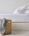 Ξενοδοχειακό Λευκό Sateen Πανωσέντονο Astor