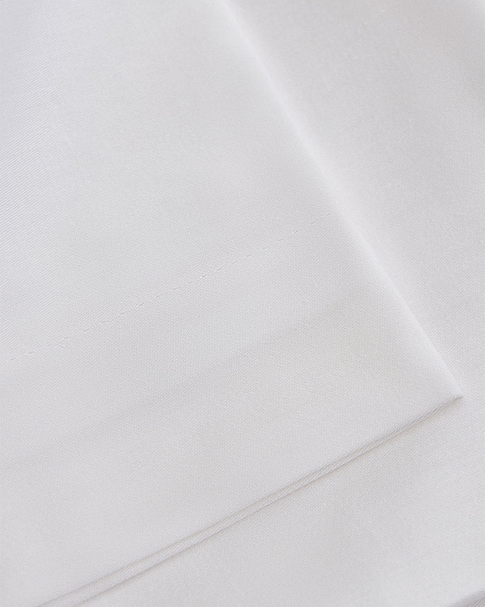 Ξενοδοχειακό Λευκό Sateen Πανωσέντονο Astor