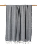 Φουλάρι Scarf Sarong Από Bamboo με Κρόσσια Relaxation 100x190cm