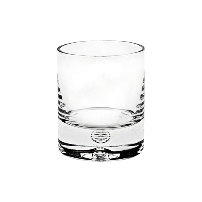 Set of Four Clear Crystal Rocks Old Fashion Glasses