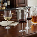 Set of Four Clear Tritan Plastic Stemmed All Purpose Wine Glass