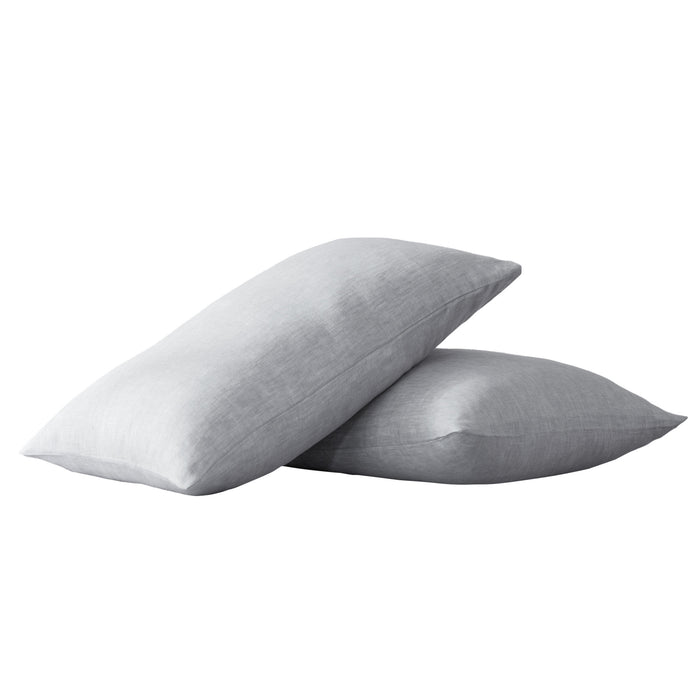Set of Two Cloud Linen King Pillowcases