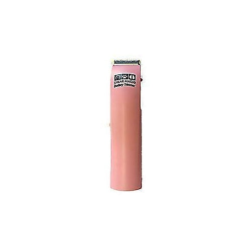 Pink Shear Magic Rocket 4500 battery-operated pet trimmer, front view