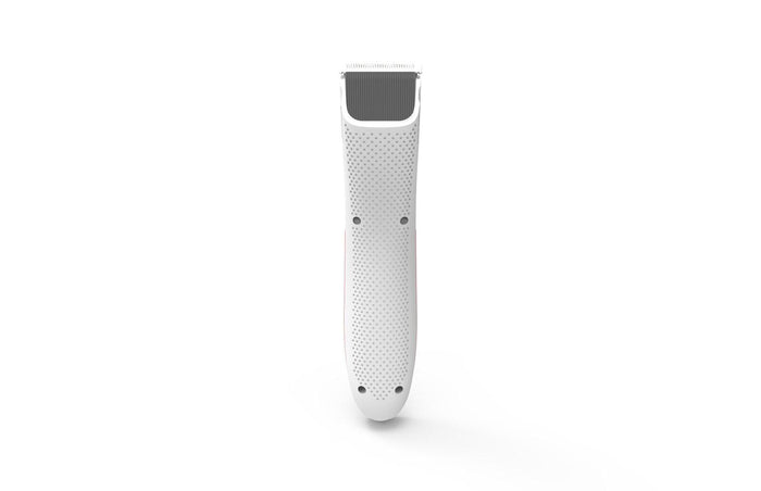Shernbao Pet Trimmer clipper, rear view showing textured grip