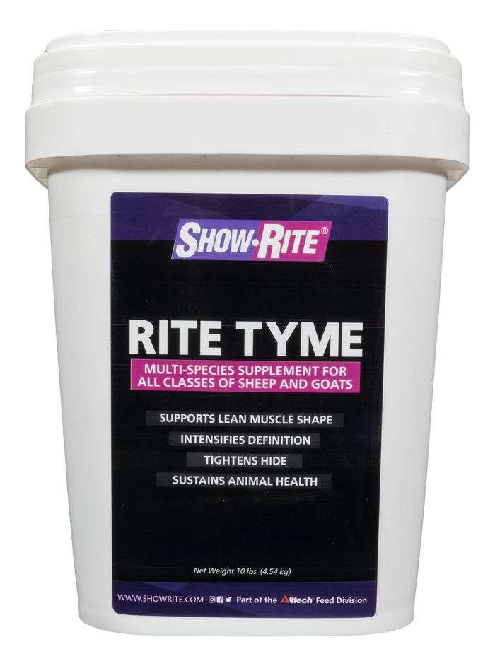 Show-Rite Rite Tyme 10 lb. Pail (Call to Special Order)