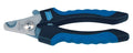 Show Tech Comfort Grip dog nail clippers with blue and black handles
