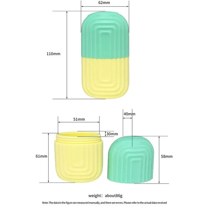 Silicone Ice Facial Roller Beauty Lifting Contouring Tools Trays Ice Balls Skin Care Face Massager Skin Care Tool