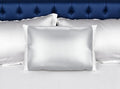 Silver Silk Open Ended Pillowcase