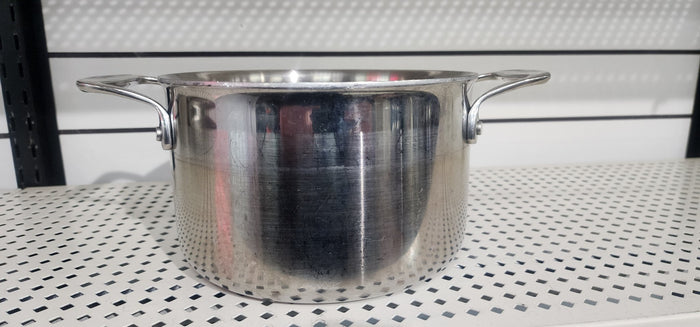 Tablecraft CW7004 3 qt Tri Ply Sauce Pan w/ Loop Handles - Falcon Restaurant Supply - 1
