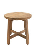 Σκαμπώ Teak Grab 45x45x45cm