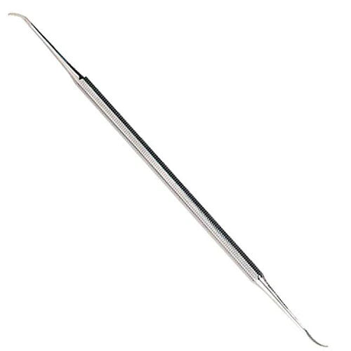 Double-ended stainless steel dental tartar scaler tool