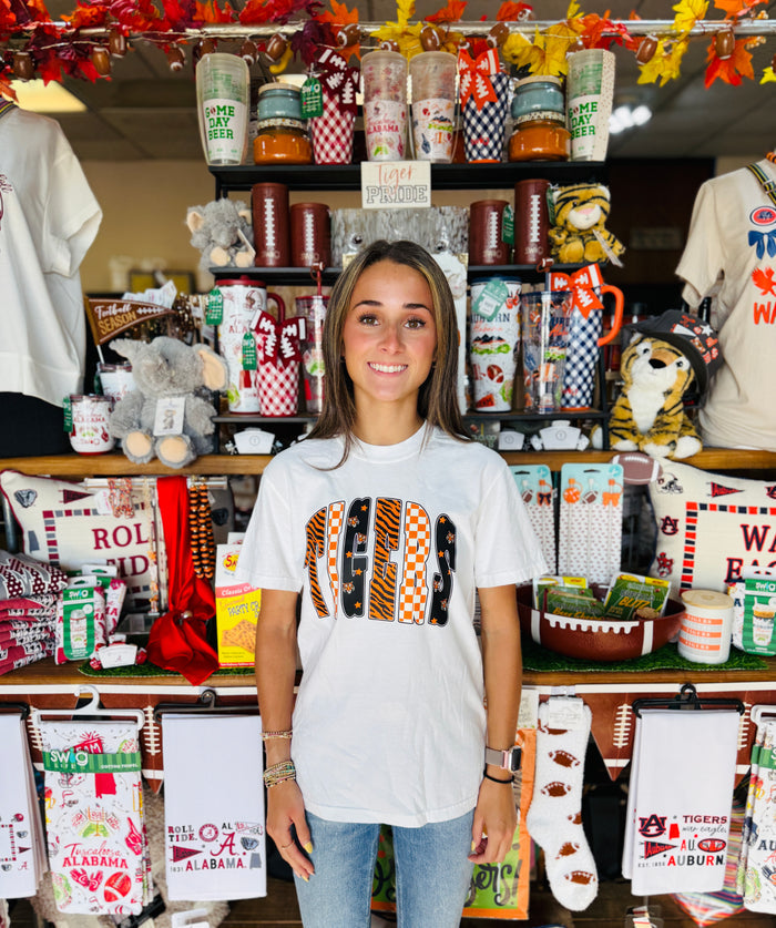 Tigers Multi Pattern Tee