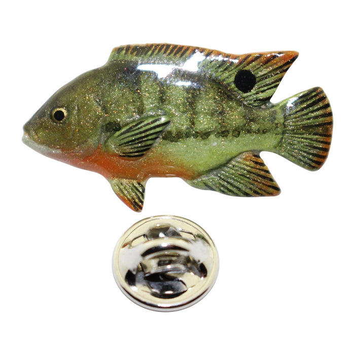 Tilapia Pin ~ Hand Painted ~ Lapel Pin ~ Hand Painted Lapel Pin ~ Sarah's Treats & Treasures