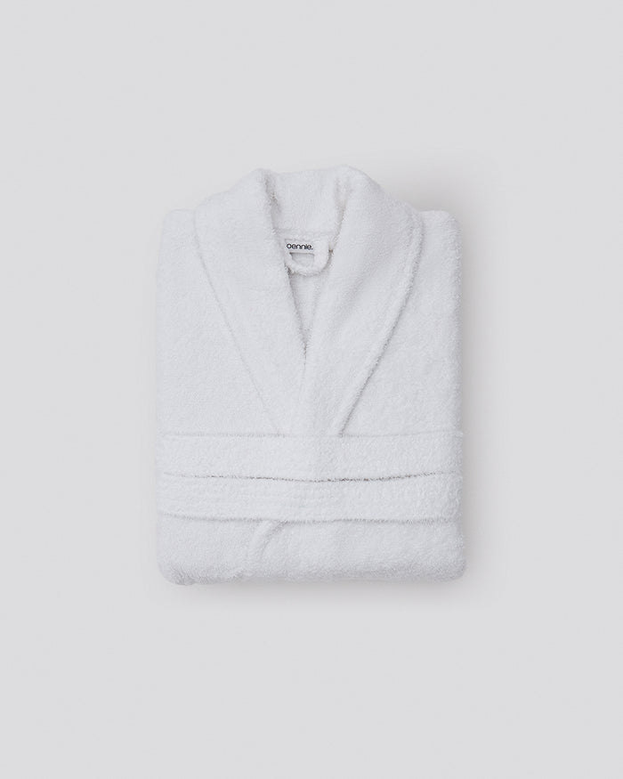 Unisex Βαμβακερό Μπουρνούζι με Γιακά Wellness 450gsm