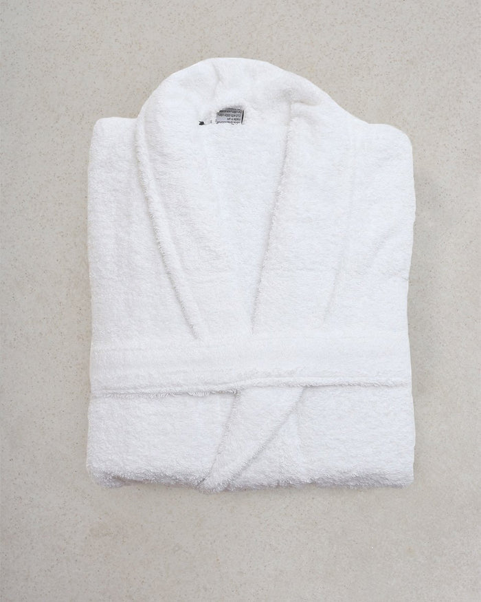 Βαμβακερό Μπουρνούζι με Γιακά Wellness 450gsm-Medium