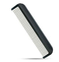Untangler Original Comb with Rotating Teeth, black handle, 5 inch, angled view