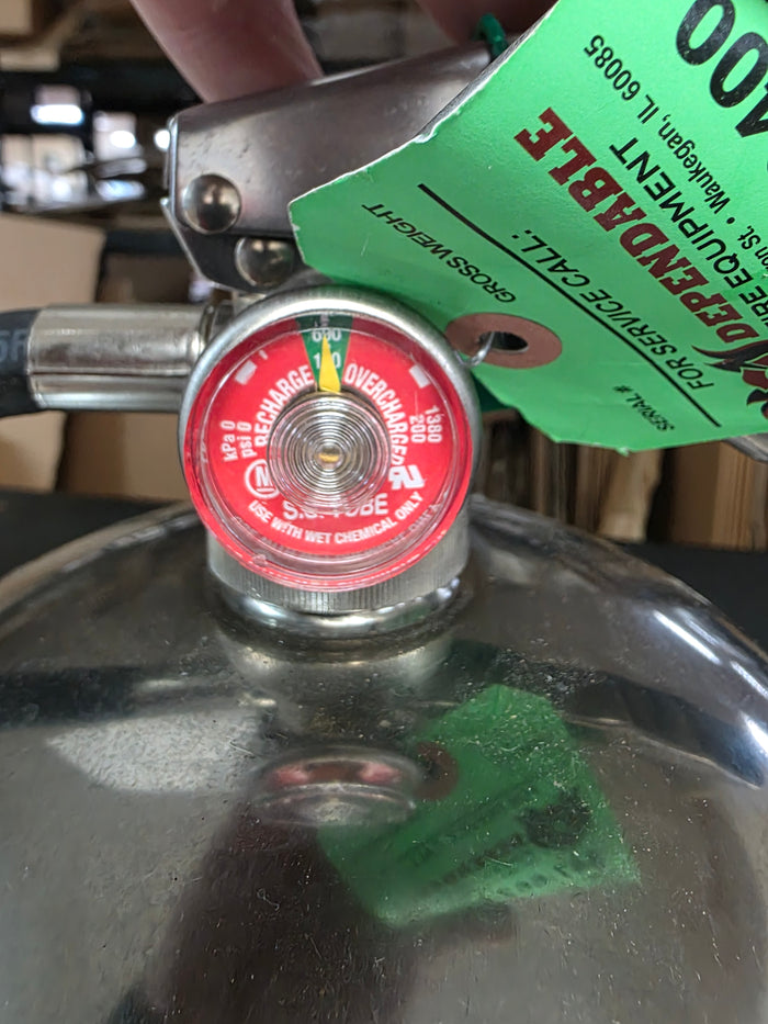 Unused Buckeye WC6L Liter Class K Fire Extinguisher