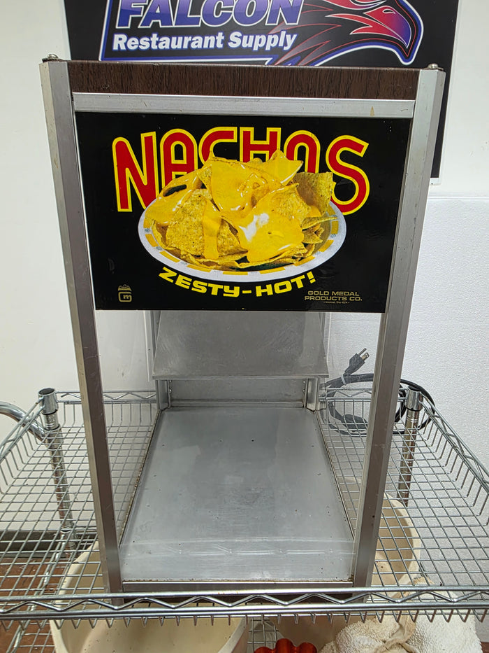 Used 12" Gold Medal 2186 Countertop Nacho Chip Warmer 120V 61W