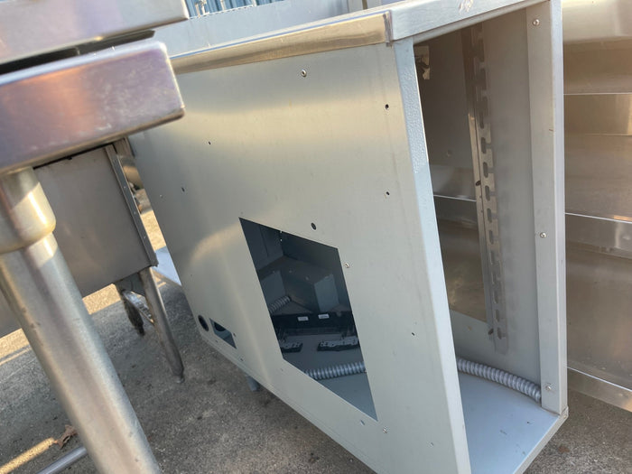 Used 12" Stainless Steel Storage Cabinet - SS180 - Falcon Restaurant Supply - 3