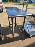 Used 18" x 36" Stainless Table  - OW - SS415