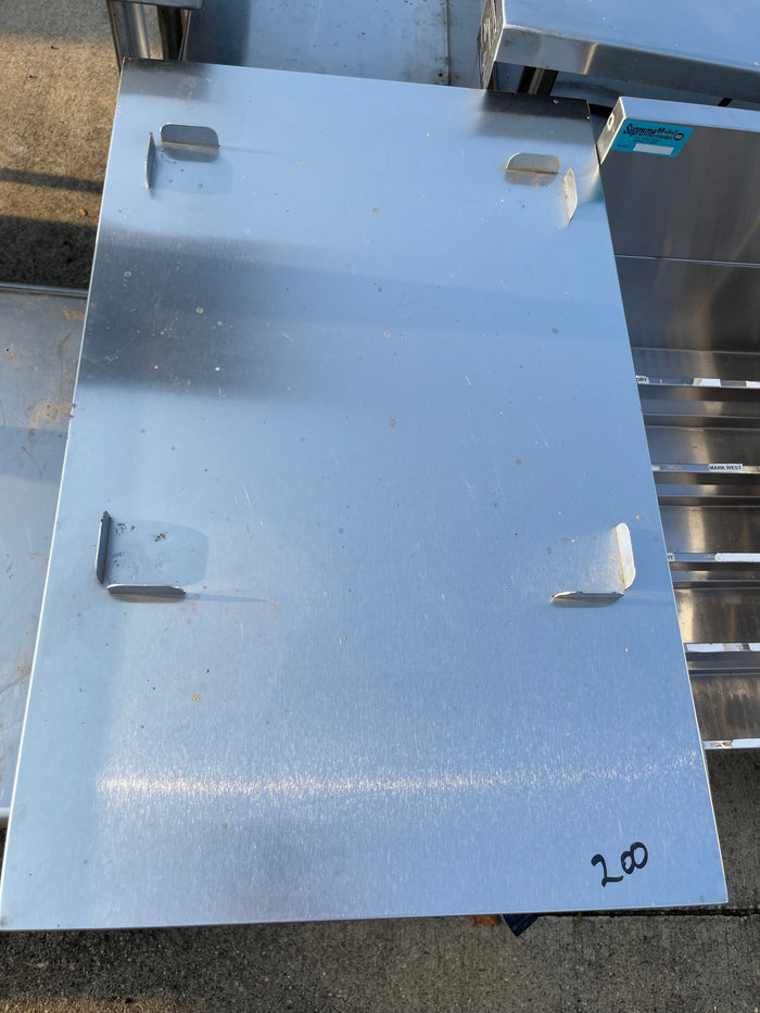 Used 20" Stainless Steel Equipment Stand - SS221 - Falcon Restaurant Supply - 3