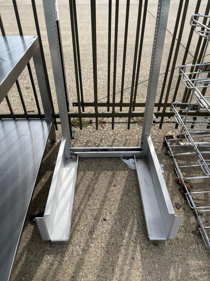 Used 22"X24"X75" Stainless Steel Server Rack Electronic Equipment Shelves - SS258 - Falcon Restaurant Supply - 3