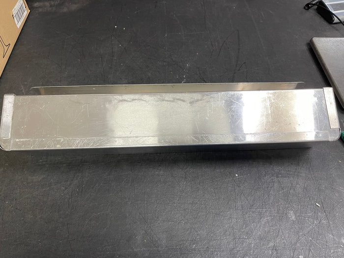 Used 24" Stainless Steel Hang On Speed Rail - Falcon Restaurant Supply - 3
