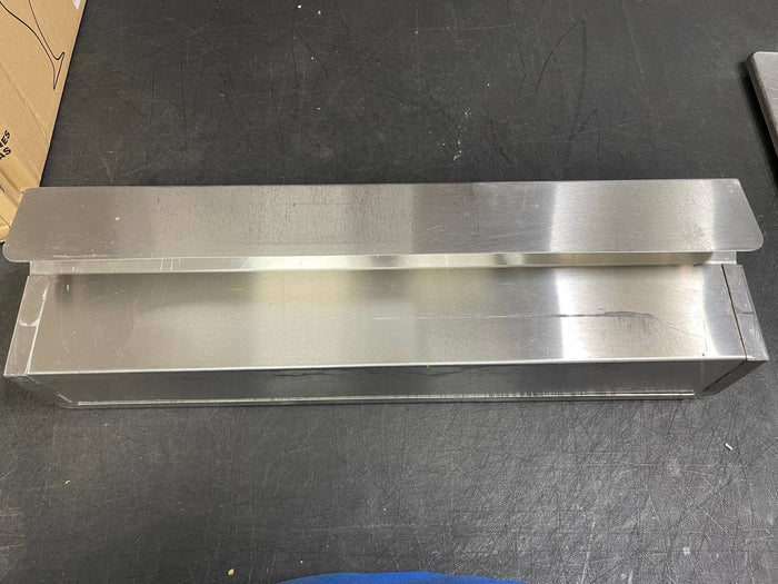 Used 24" Stainless Steel Hang On Speed Rail - Falcon Restaurant Supply - 4